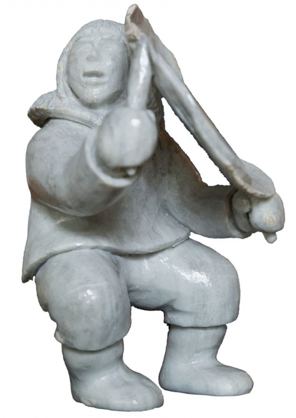 inuit, tambour-inuit, sculpture, artiste-inuit, kugluktuk, nunavut